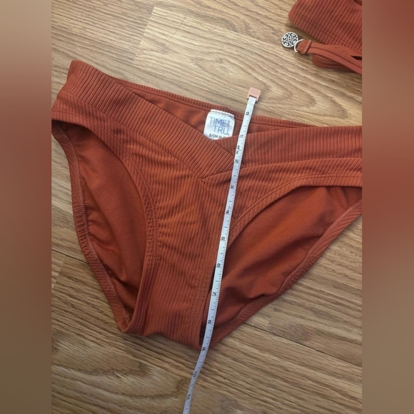 Time & True Ribbed Bikini Size Small - Picture 5 of 6